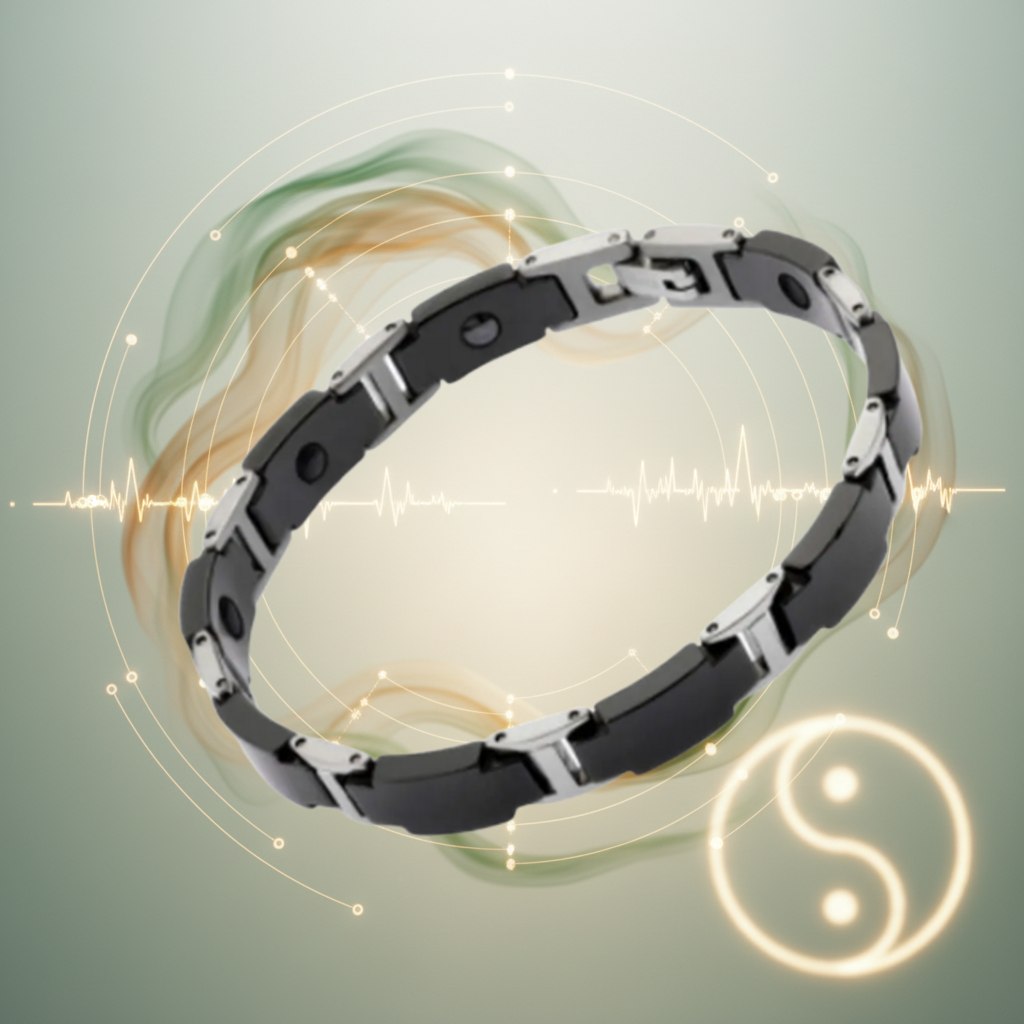 Tiens Ti-Energy Bracelet (Crystal Black Men's Edition)