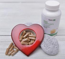 Tiens Cordyceps capsules image