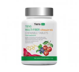 Multi-Fiber Chewable Tablets vitamin D3